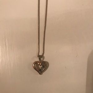 Sapphire heart necklace from Kay’s